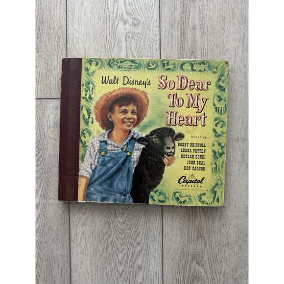 Capitol Records Other - Walt Disney’s "So Dear to My Heart" 1949 Capitol Records Set Vintage